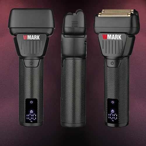 Imagen 1 del producto Afeitadora NG7982 con pantalla Digital LCD, doble hoja chapada en titanio para hombres, afeitadora, nuevo recortador de pelo profesional, peluquero de 9000RPM