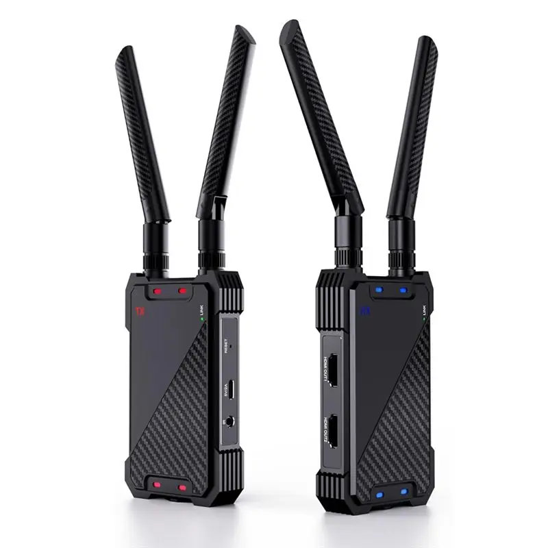A31T Wireless Extender Kit 1300FT Transmitter and Receiver 1080P HD with Loop Out IR Remote Control EU Plug