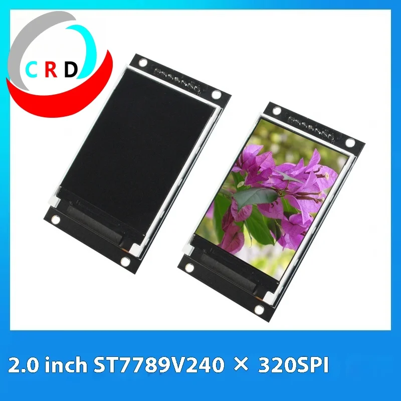 Chanruida 2,0 pulgadas TFT LCD módulo LCD 240x320 a todo color ST7789 pantalla pequeña SPI arduino pantalla táctil pantalla arduino