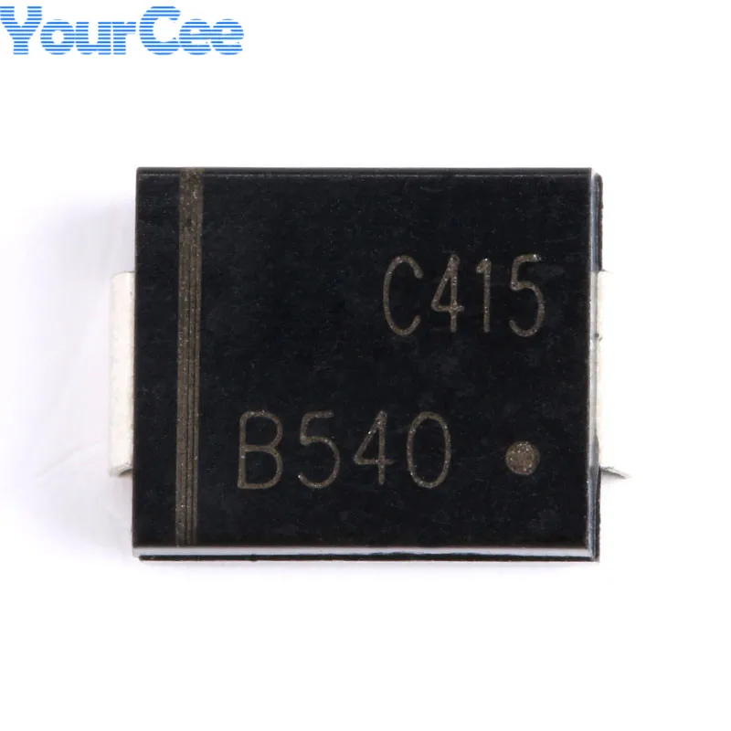 5Pcs/2Pcs MBRS540T3G C415 MBRS540 Rectifier Diode Array 40V 5A SMC IC Chip Integrated Circuit