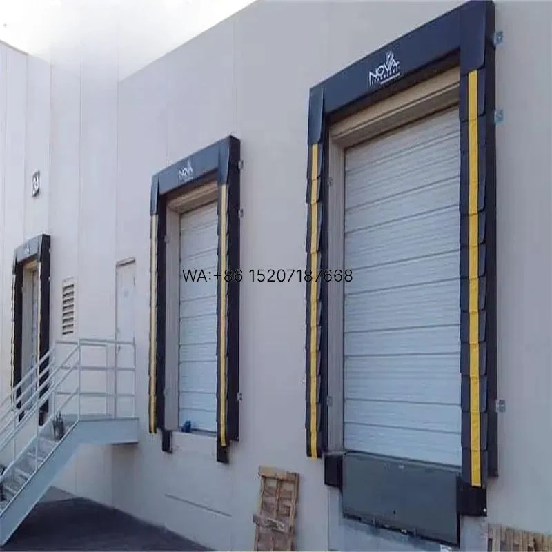 Wmwmnu Automatic Dock Shelter Loading Dock Plate Seals Fireproof Materials Mechanic Wholesale Price for Warehouse