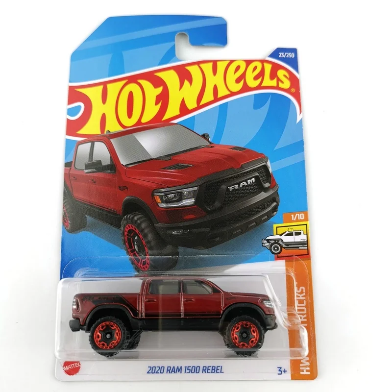 2022-23 Hot Wheels Cars 2020 RAM 1500 REBEL 1/64 Metal Die-cast Model Collection Toy Vehicles