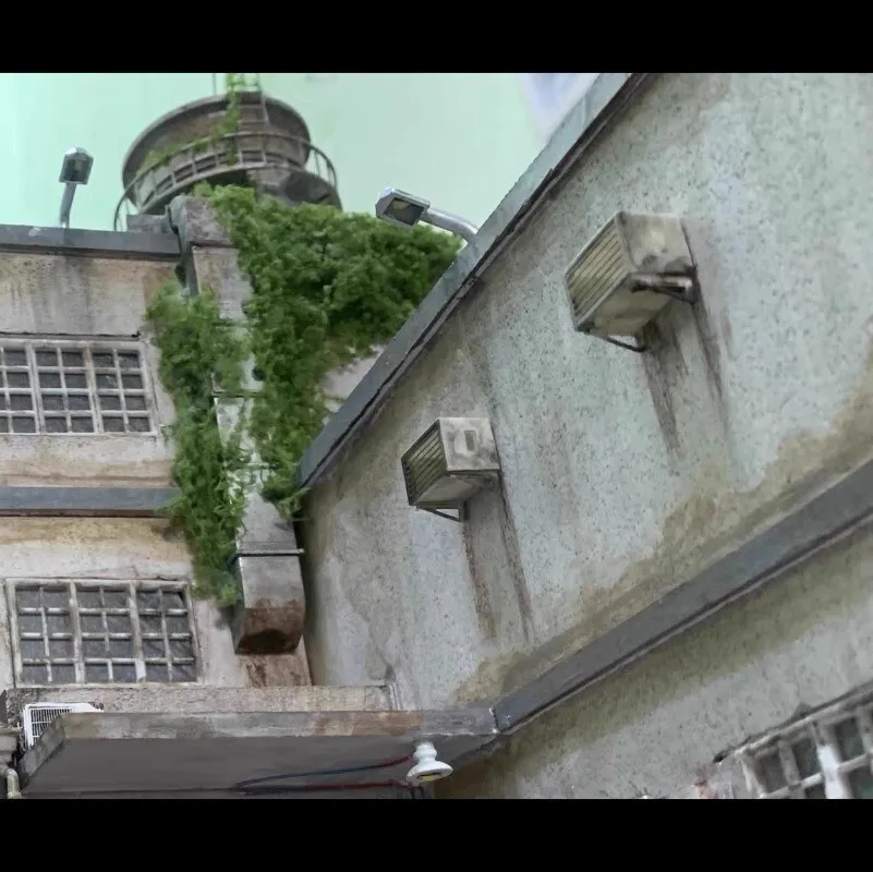 Diorama 1/64 Water Tower Model City Water Tank Building Model Scene Accessory