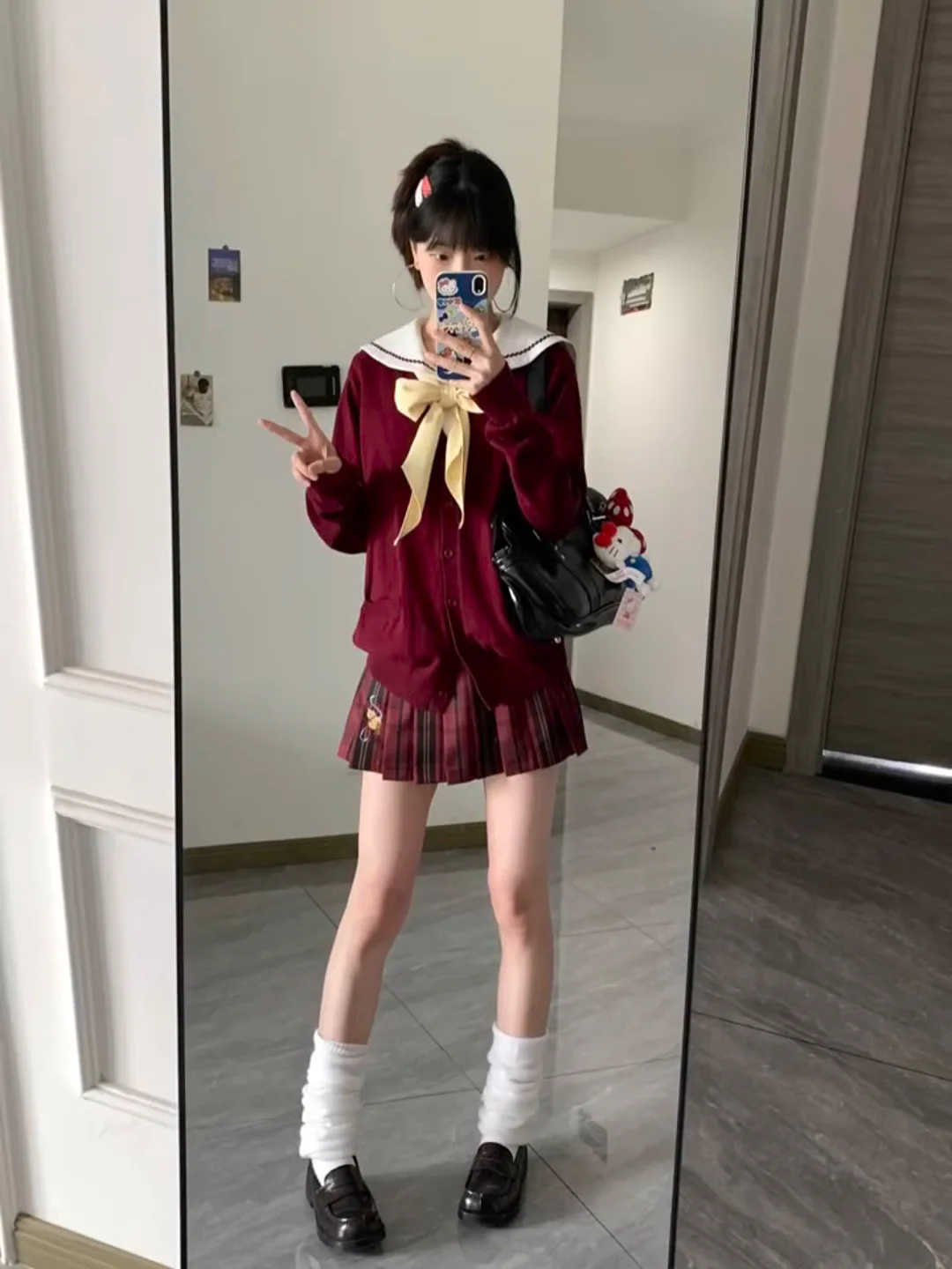 Maglione cardigan aperto lavorato a maglia bianco migliorante Jaet Autunno Inverno da donna Nuovo lungo capispalla Sve JK orm Maglieria