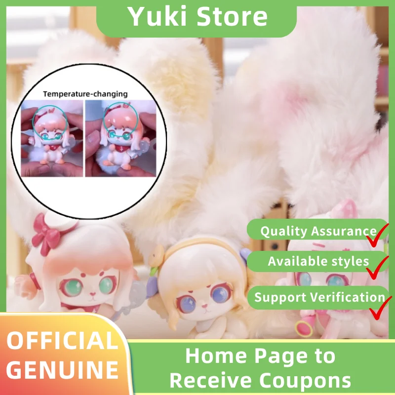 

Genuine Cabbage Rabbit Wonderful Fruits Series Blind Box Scented Plush Doll Trendy Temperature-Changing Collectible Soft Texture