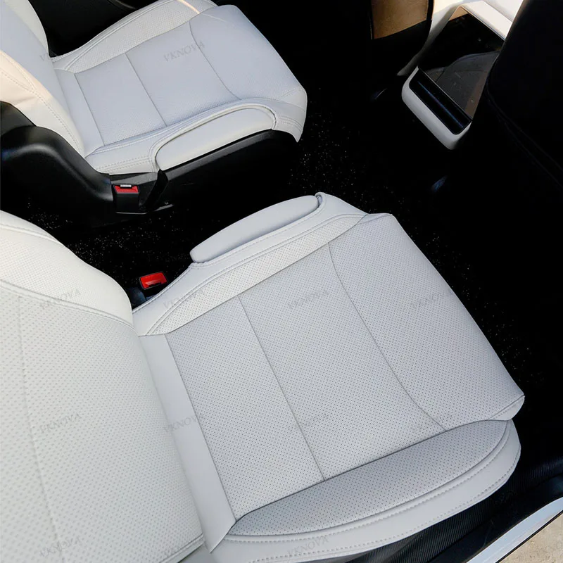 For Tesla Model YL 2026 Car Seats Cover Nappa Leather YL Invisible Seat Cushions Ventilation High Quality Interior Accessories - view 3