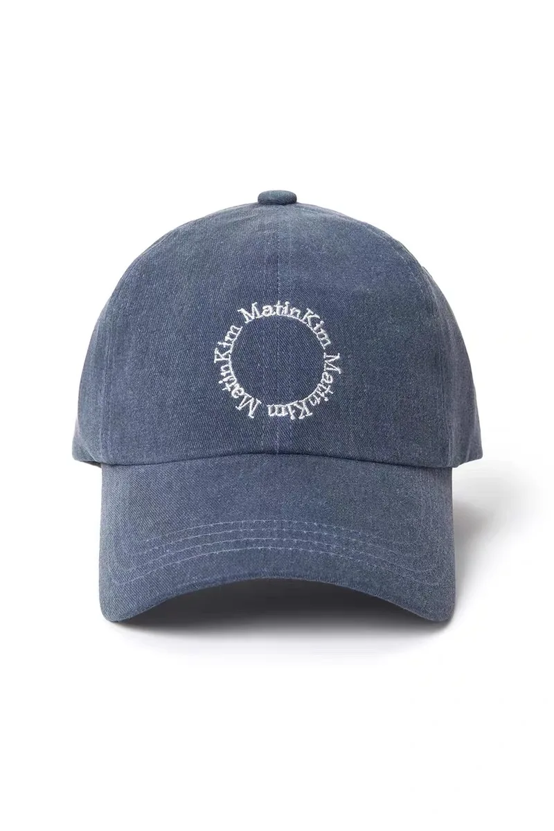 

Casual Cartoon Letter Logo Baseball Cap ex Geometric Color Blo Design for Youth Autumn Winter Faion Accory