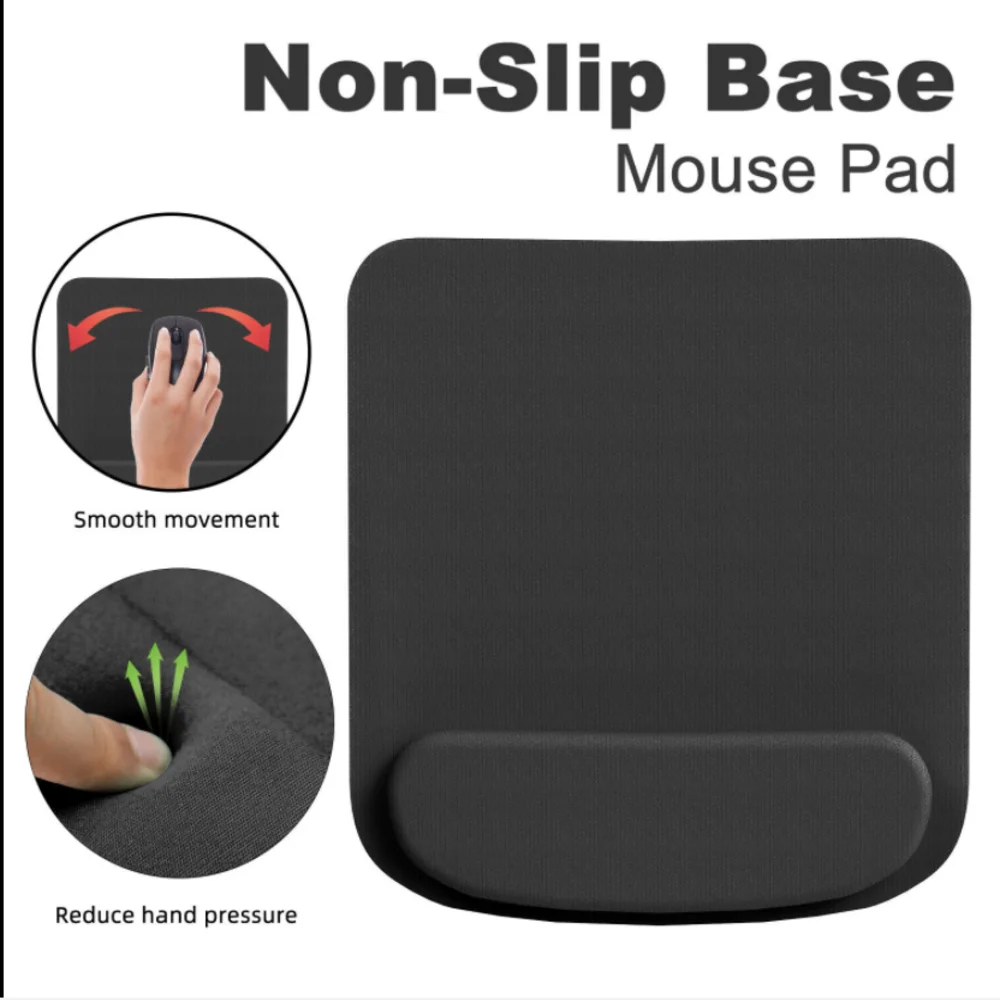 With Elbow Bracers Mouse Pad Ergonomic Comfort Mouse Pad Mat Wrist Rest Support Non-Slip Laptop Pc Computer Office Mouse Pad New