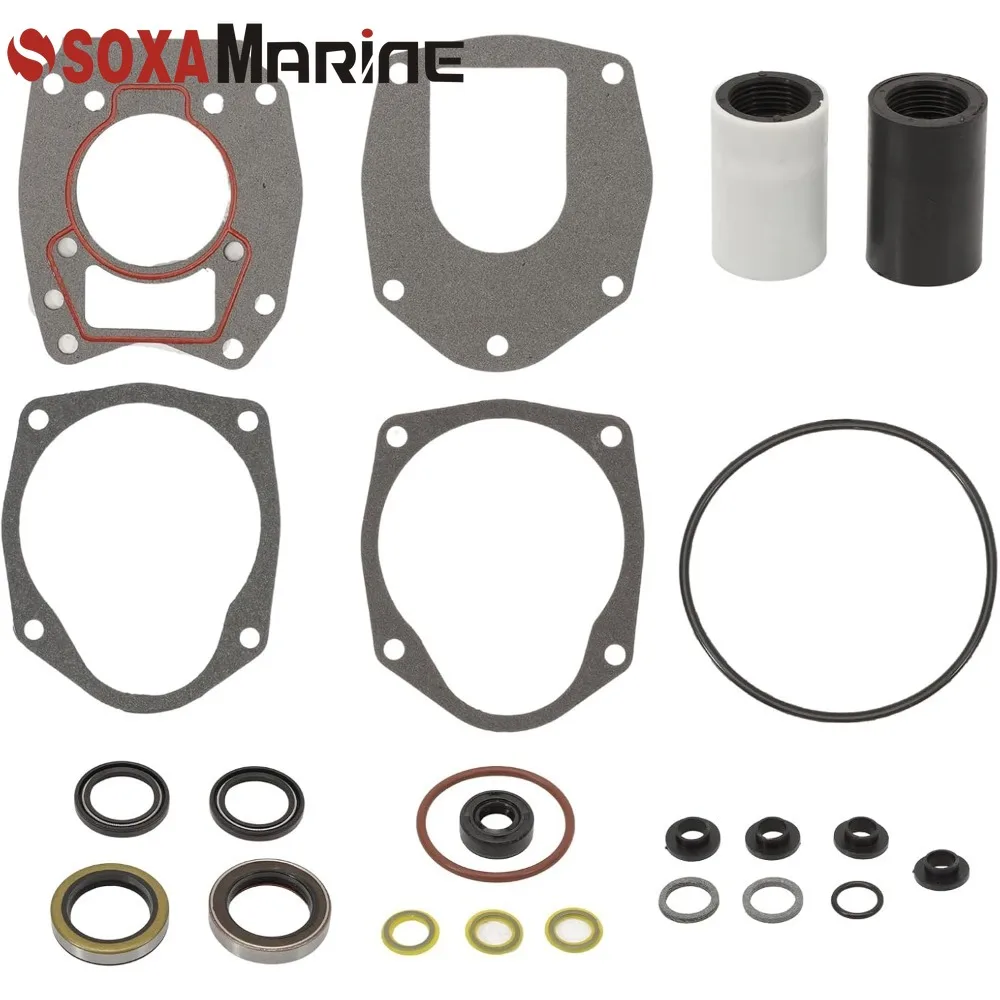 26-43035A4 Alt Ünite Dişli Kutusu Conta Kiti Mercury Mariner Dıştan Takma 30-125 HP Motor Sierra 18-2626 43035A4 için uygun