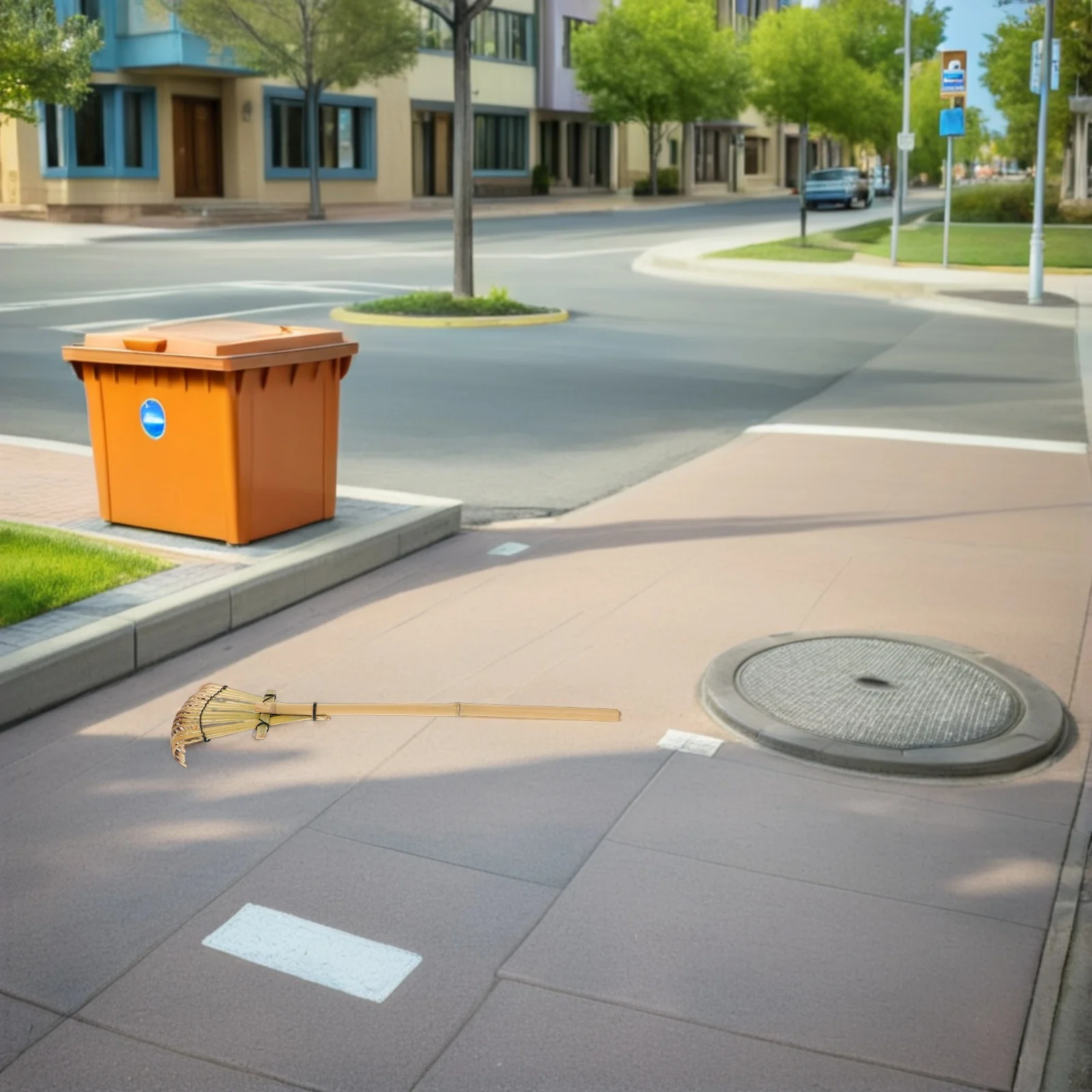 

2Pcs Traditional Japanese Bamboo Rake 19.6 Inch Small Garden Hand Tool for Sand Trays Landscaping Bonsai Yard Raking