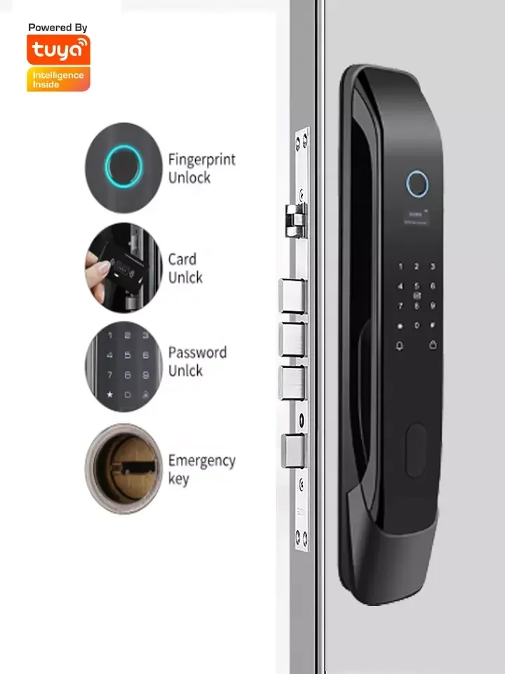 007 Tuya  zigbee Safe smart key Finger lock with digital password NFC smart locks