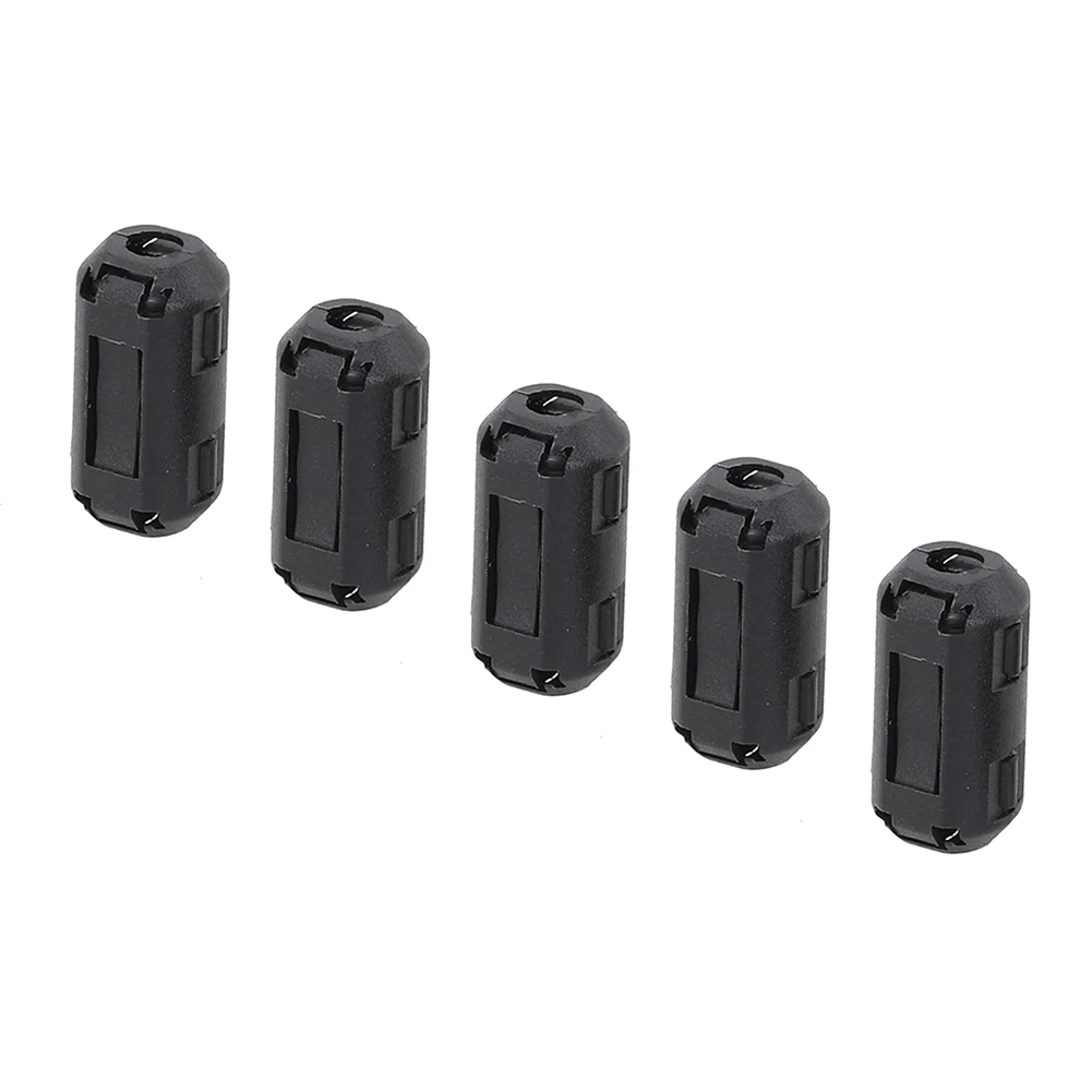 5x Demagnetising Filter Noise Suppressor Emi RFI Anti-Interference Magnetic Ring Ferrite Bead Clip Choke Noise Filter Inductors