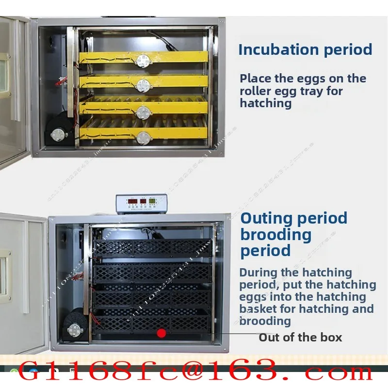 Fully Automatic Household Small Incubator, Egg Duck Goose Incubator, Pigeon Intelligent Incubator