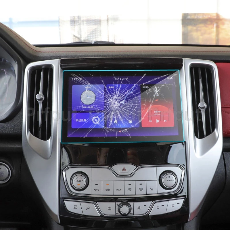 Tempered glass Screen Protector for Great Wall Cannon GWM Poer Ute 2021 2022 Car Radio Navigation Display Screen