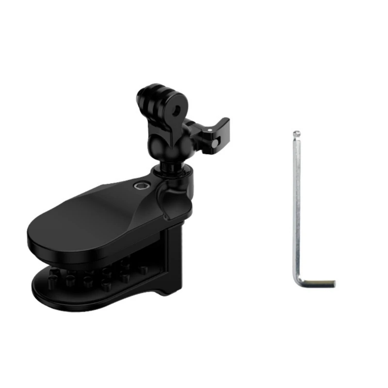 

F68B Universal Helmets Chin Support With Adjustable Clamp 360 Degree Rotation Load 5kg Clip Mount Suitable For Men Women