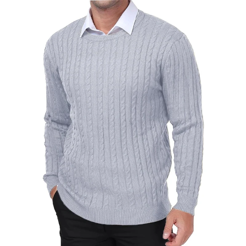 Thumbnail 4 - #17 New Mens Classic Knit Pullovers Arrivals