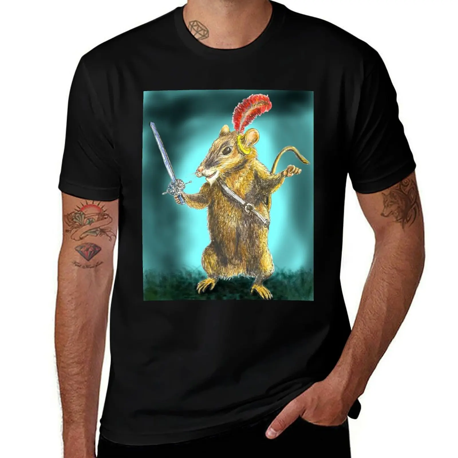 

Reepicheep from The Chonicles of Narnia T-Shirt Personalized t-shirt vintage cute tops men clothings