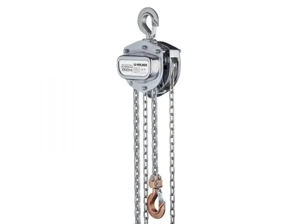 High quality lifting tools  5 ton chain pulley block