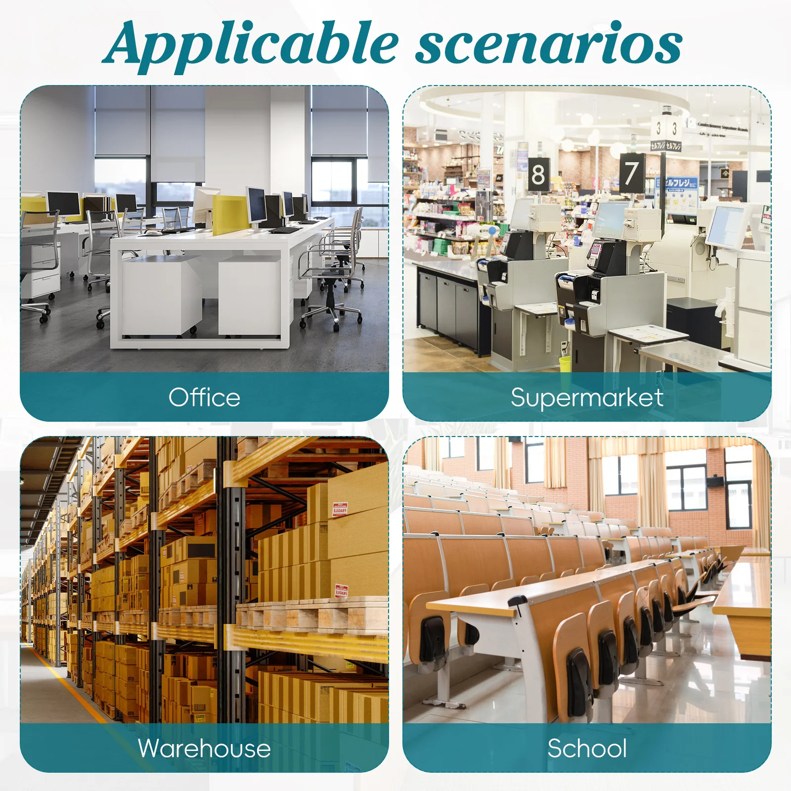 Hängender Karten-Organizer, Kunststoffstruktur, nicht leicht zu beschädigen, verblassen, für Mitarbeiter-Anwesenheitskartenständer, Halter mit mehreren Steckplätzen