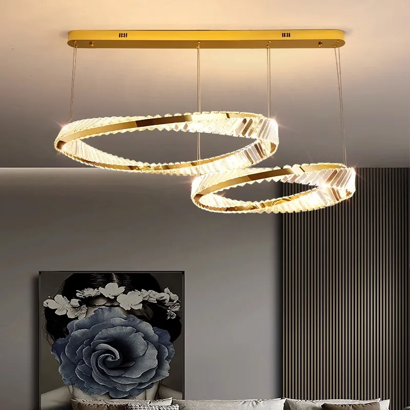 Decoração para casa Luzes Pingente, Luxo Cristal, Sala Lustre, Quarto Lâmpada Pingente, Luz de teto, Iluminação Interior