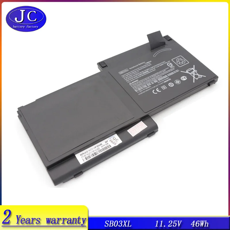 

SB03XL Laptop Battery For HP Elitebook 720 725 G1 G2 820 825 G1 G2 P/N: 716726-421 717378-001 716726-1C1 HSTNN-LB4T HSTNN-I13C