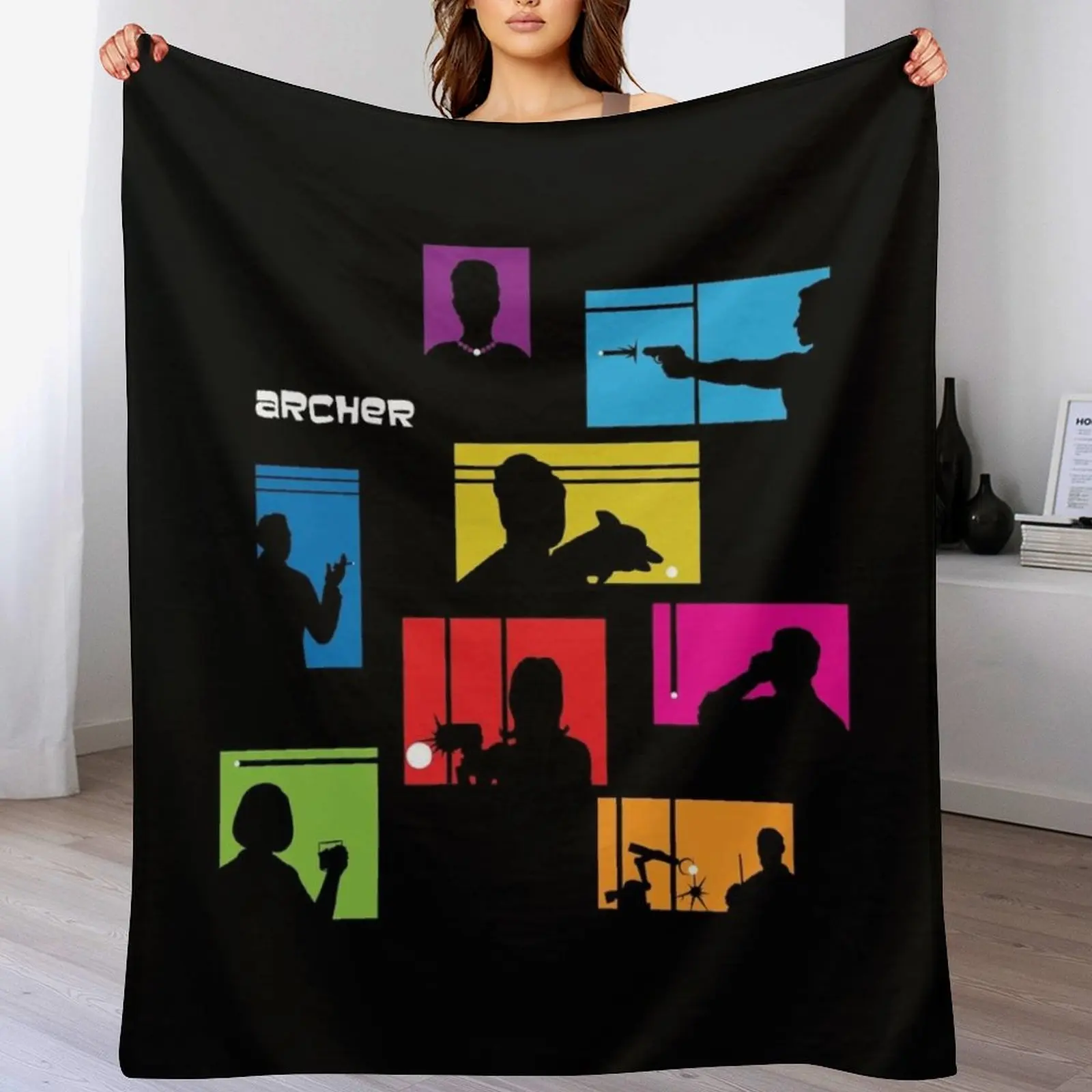 

Уютный плед Archer для дивана, для просмотра ТВ и отдыха