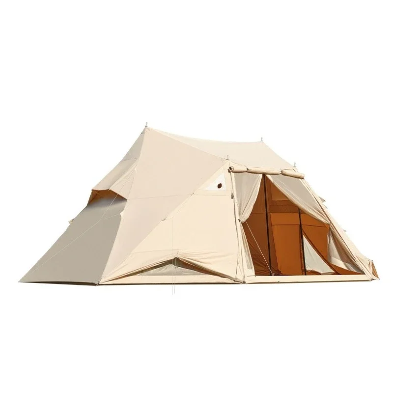 Tent outdoor camping large camp rain protection sun protection exquisite light luxury equipment supplies