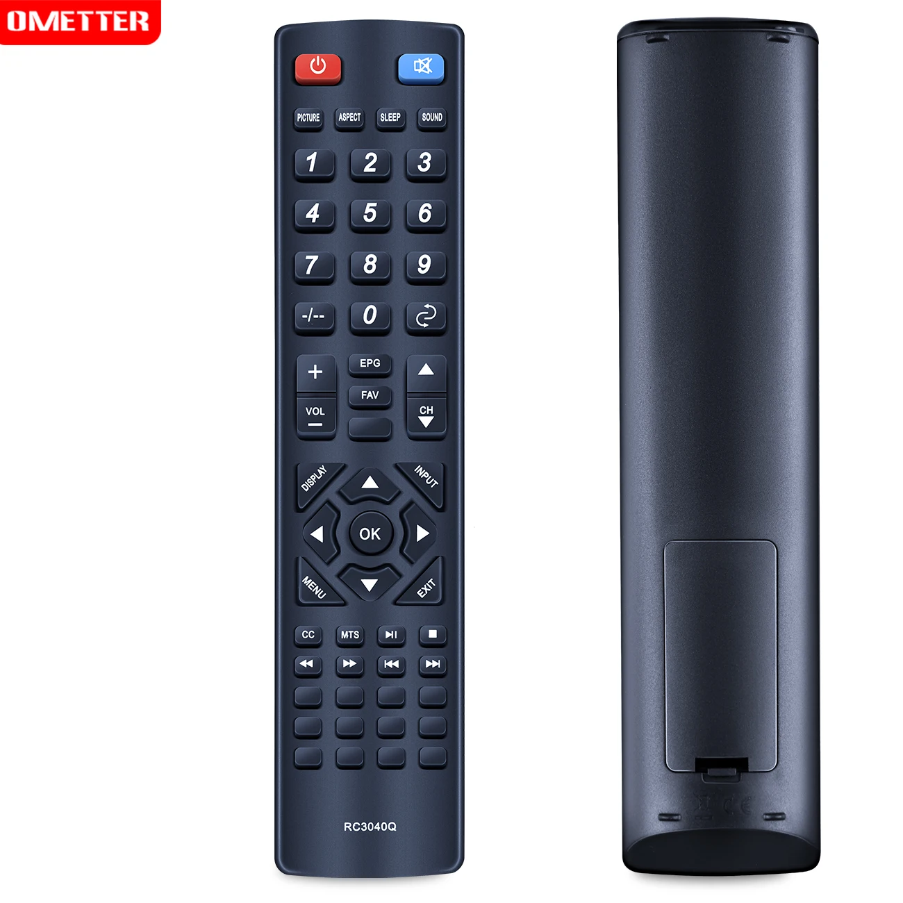 Original รีโมทคอนโทรล RC3040Q สำหรับ Quasar LCD LED HDTV TV SQ5501U 2Q4201U