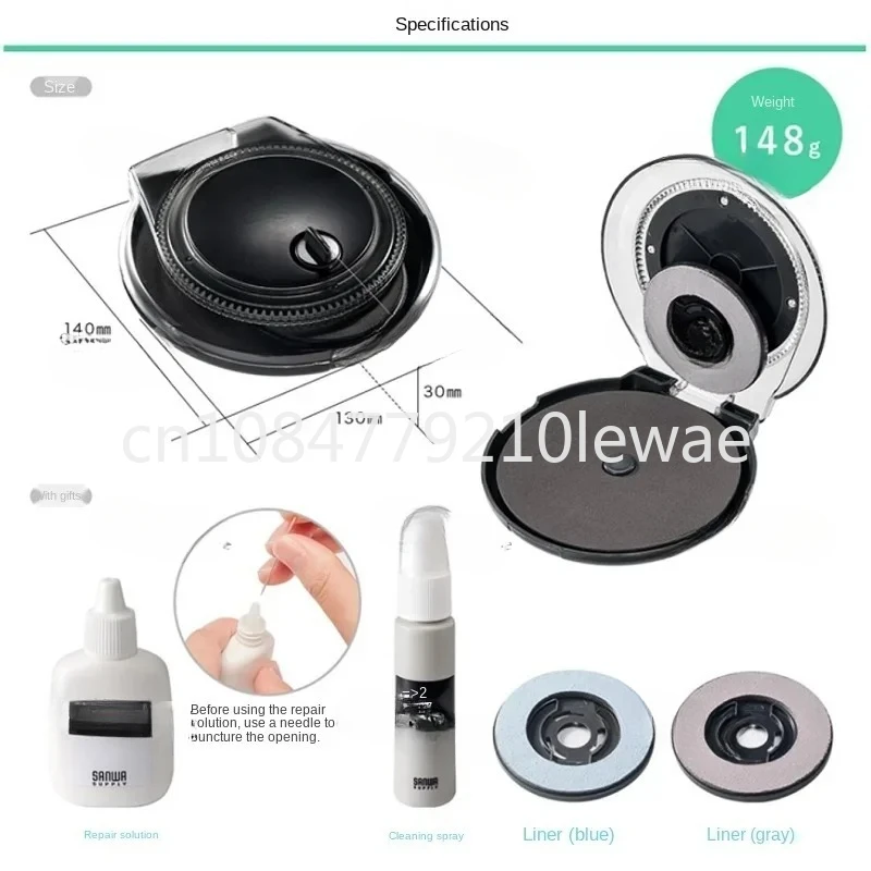 CD Repair Machine CD Disc Scratch Repair Device DVD Data Recovery Set Cleaning Fluid Paste Tool Cleaner