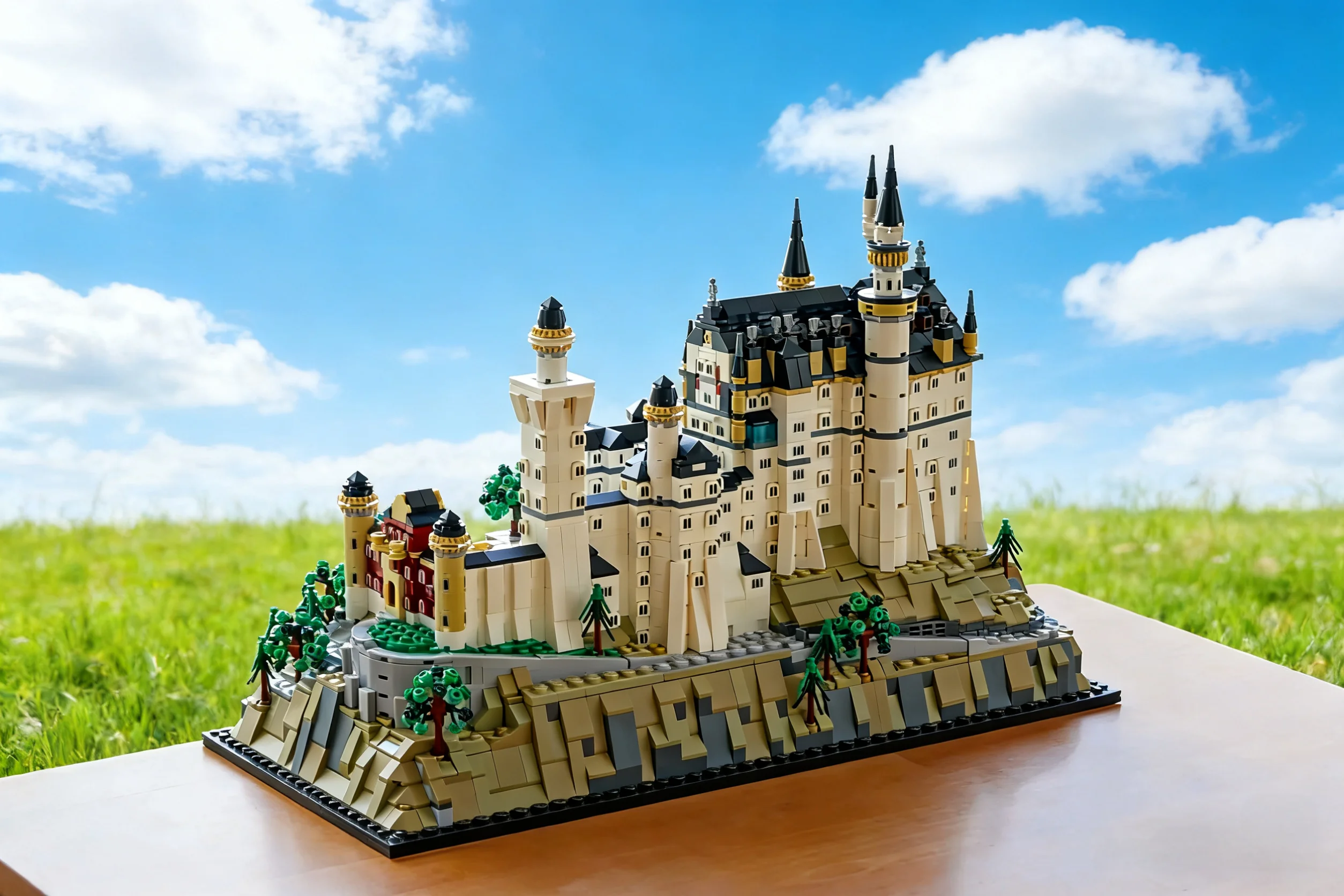 

Набор строительных блоков «Знаковое здание» 21063, совместимый с деталями Lego, идеально подходит для рождественских подарков, 3455 деталей