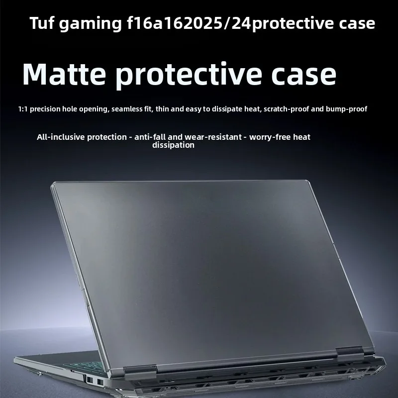 For ASUS TUF Gaming A16 F16 2025/24 FA608 Protective shell 16inch FX607 computer anti-fall  anti-scratch shell protective sleeve
