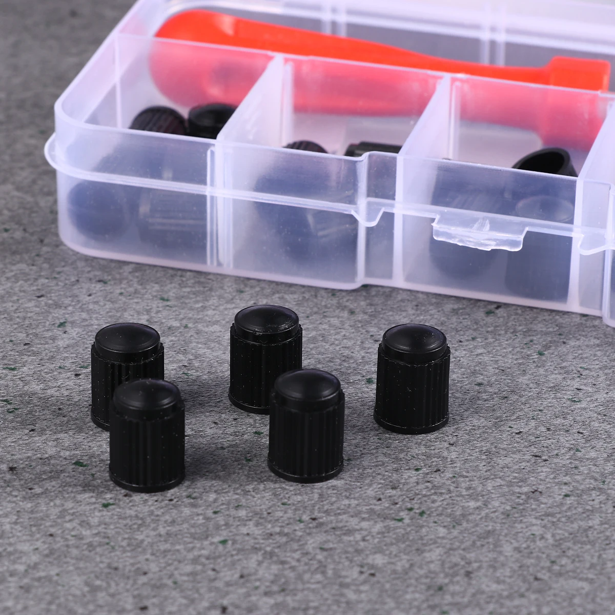 

61 Pcs Valve Core Wrench Set Remover Removal Tool Auto Tools Tire Motor Mechanic Kits