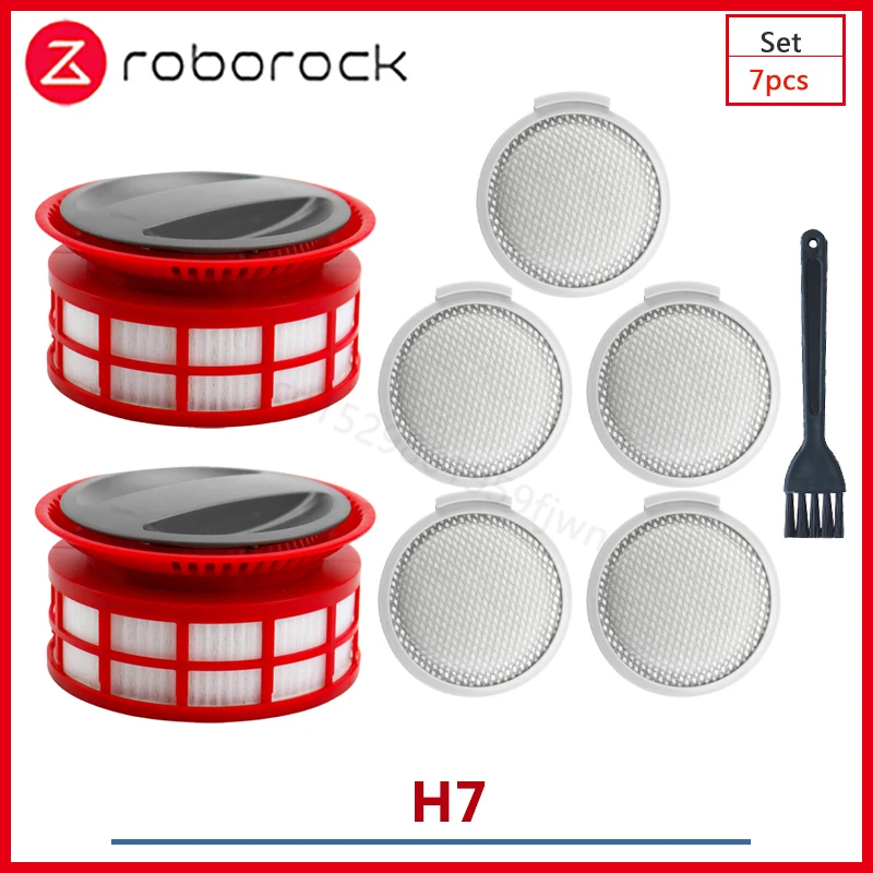 

Запасные части для робота-пылесоса Xiaomi Roborock H6 H7, сменный комплект предварительных фильтров, насадка для швабры, бытовая техника