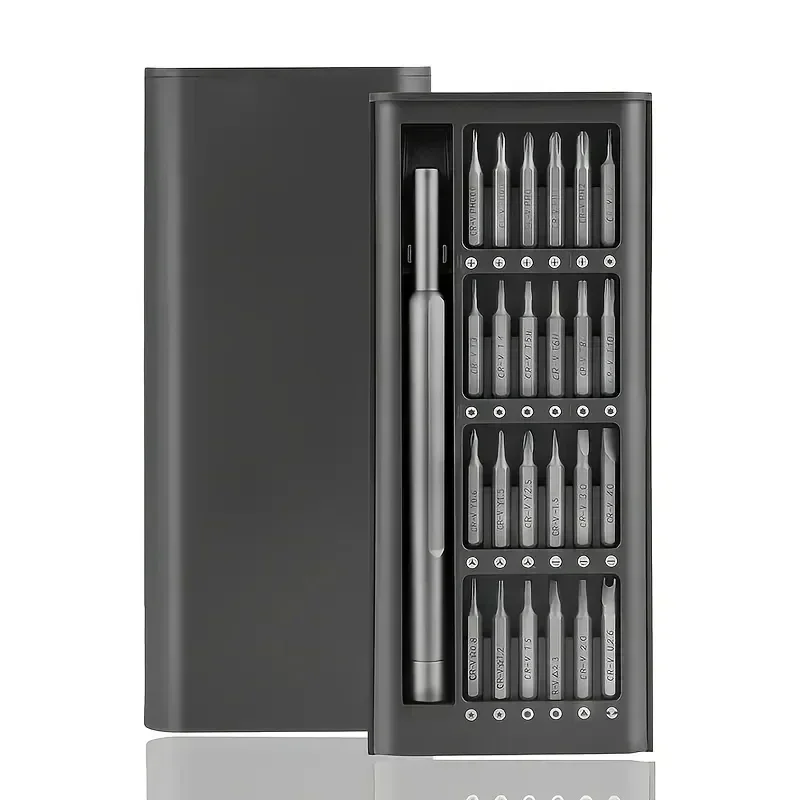 Set di cacciaviti magnetici 25 in 1 Kit di punte Elettronica di precisione Computer PC Telefono Smontaggio Strumento di manutenzione multifunzionale
