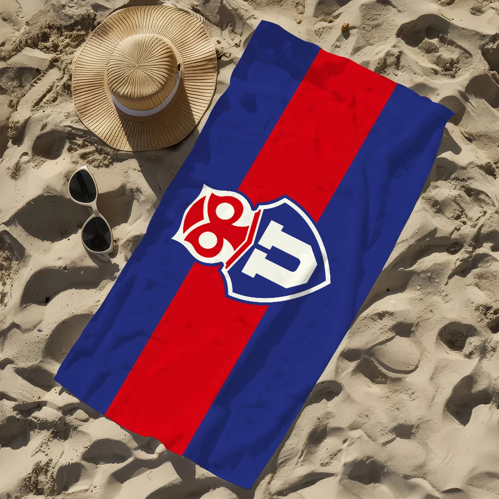 

Football C-Chile LOGO U-University Towel Soft Pool Gift For Travel Gym Shower Camping Quick Dry Sports Large Beach Towel