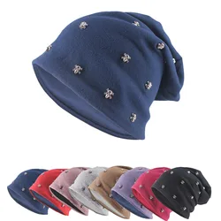 Top Fashion New Thick Adult Women Winter Beanies Skullies Casual Stick Skull Hat For Men Hip Hop Sport Bonnet Autumn Beanies