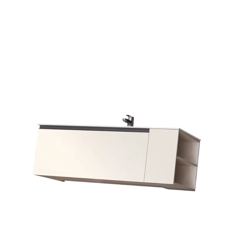 

Bathroom cabinet Ceramic integrated Wash basin Wash basin Cabinet combined toilet Side storage