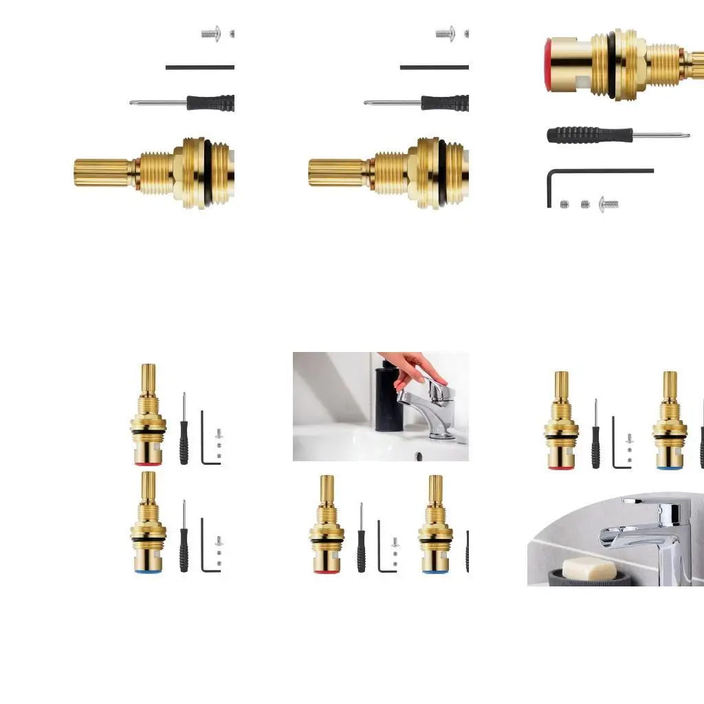 

652F Керамические клапаны Сердечная замена инструмента Бесплатная установка легко в использовании для смесителей