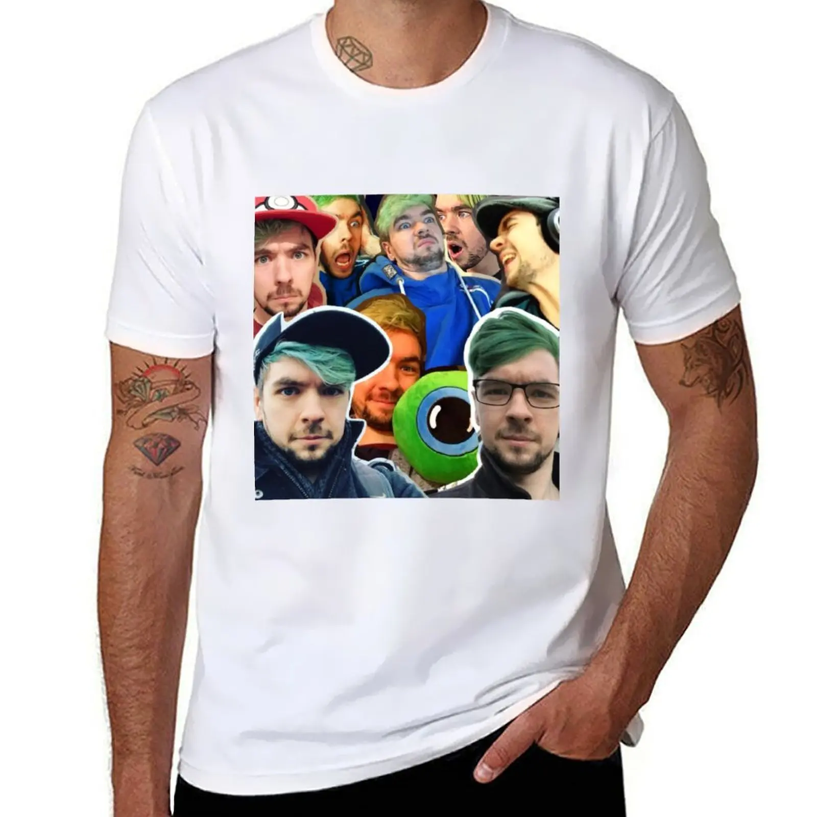 

Jacksepticeye T-Shirt mens graphic t shirts t shirt custom print graphic t shirts for man T-shirt