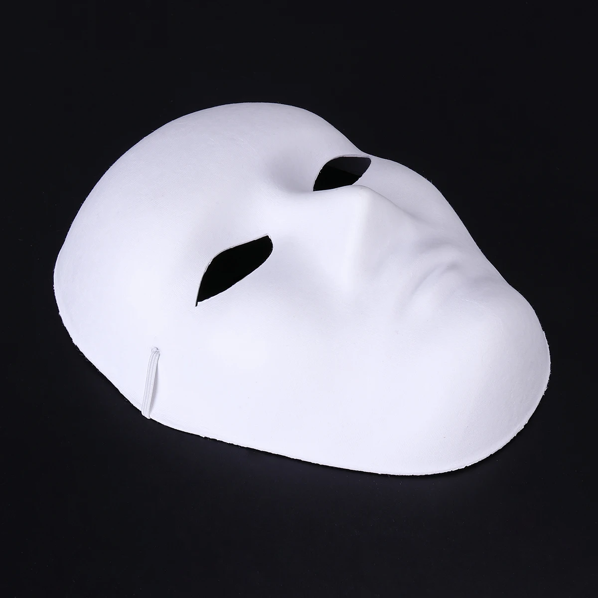 

15pcs Painted Mask DIY Blank Masks Paper Pulp Halloween Halloween Costumes Scary Mask Couples Masquerade Party Adult Gifts