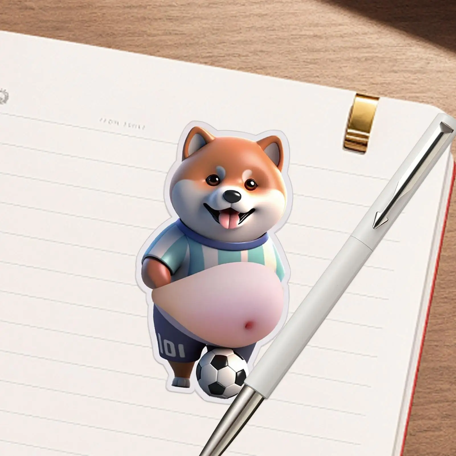 Naklejki 3D do scrapbookingu, pieski z wypukłym brzuchem, upominki na przyjęcia, naklejki dekoracyjne dla dzieci, dziewcząt, nastolatków, dorosłych, upominki na przyjęcia, na telefon