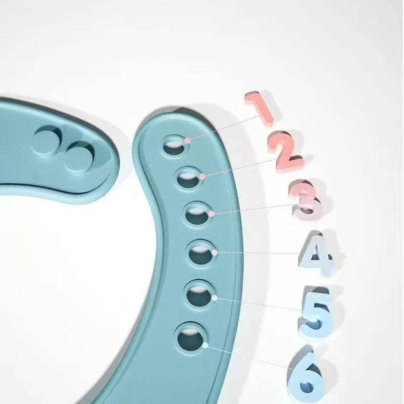 Waterproof Baby Silicone Bibs Toddler Feeding Bibs for Baby Kids Boys and Girls image 5