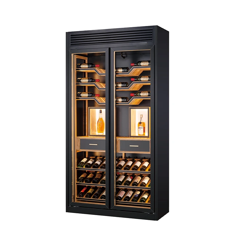 Wine Dispenser Cooler with Wine Vacuum Saver and Wine Preservation System