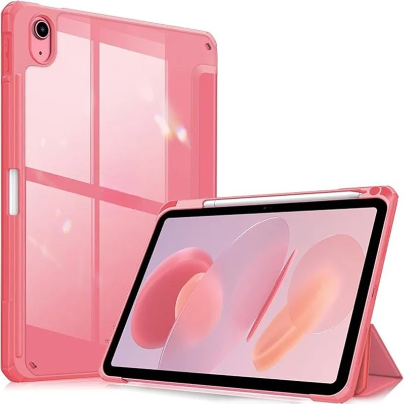 Für iPad 10. und 11. Generation A16 Hülle Niedliche Cartoon Magnetische Stoßfeste Standhülle mit Riemen und Stifthalter – Detail 9