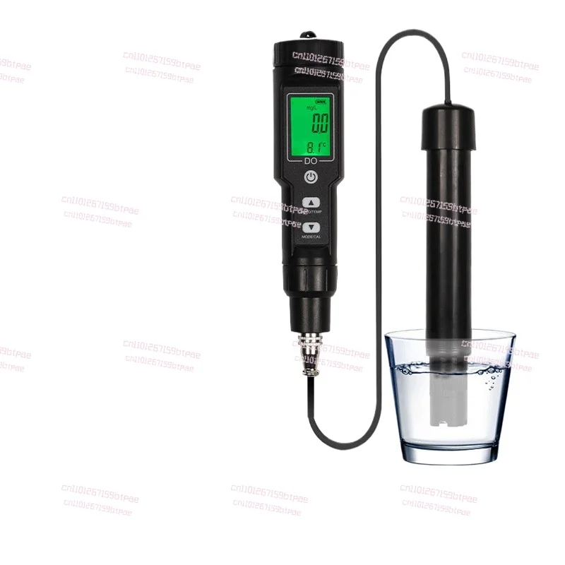 

D09100 Dissolved Oxygen Instrument Water Quality Detector Fish Tank Aquaculture Temperature Water Quality Analyzer Test Pen