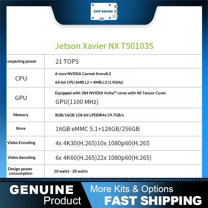 Tuwei T501S NVIDIA Jetson Nano / Xavier NX Development Board Kit
