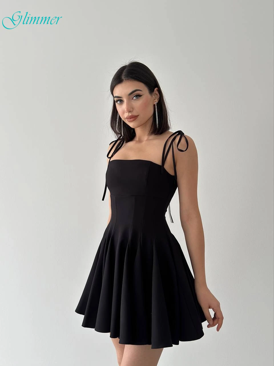 

Customized A-Line Square Collar Elegant Formal Evening Dress Fashion Delicate Party Gowns High Quality Temperament Prom Dress