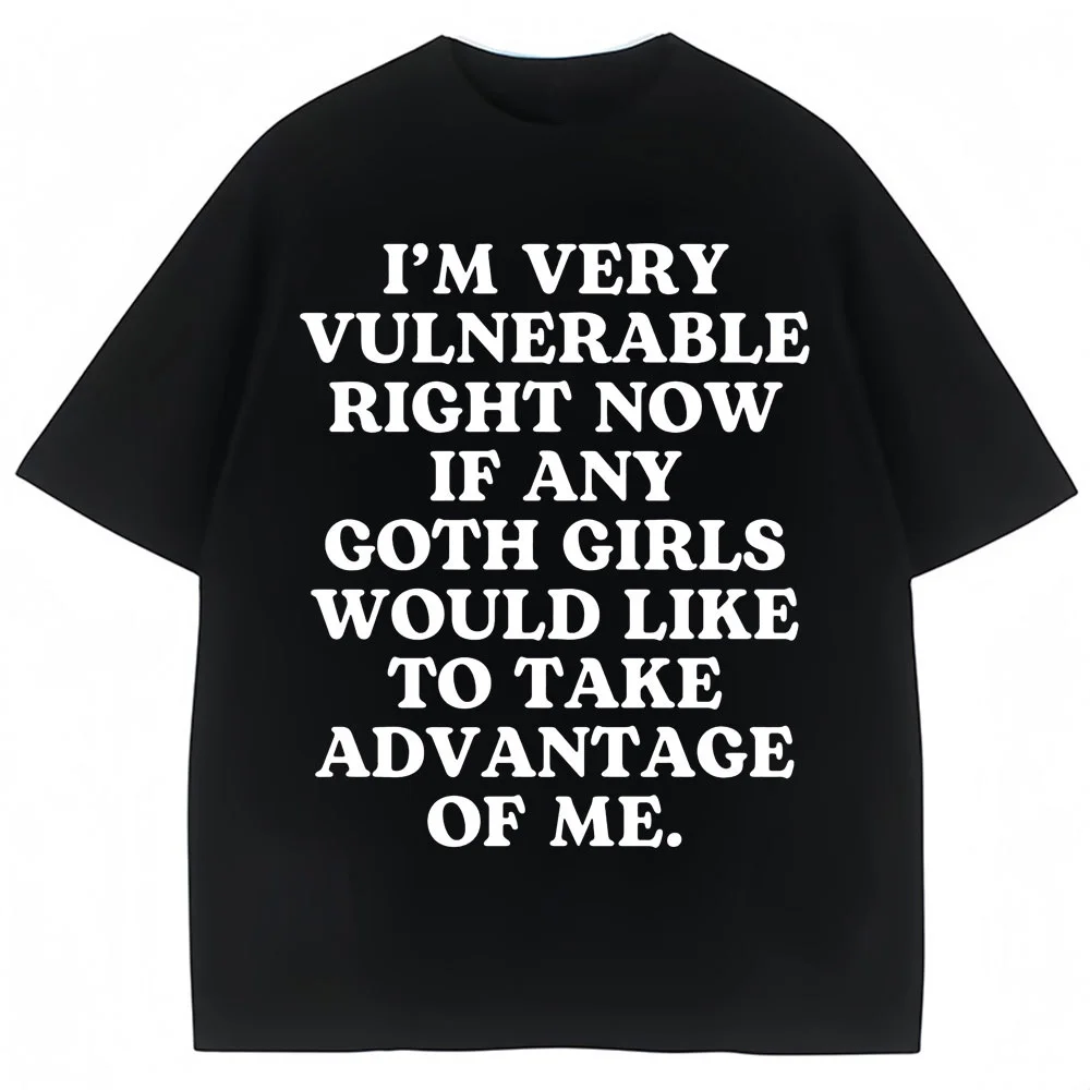 

Funny Joke T-shirt 2025 Summer New Hot-selling Men's and Women's Loose Casual and Comfortable Cotton T-shirt Breathable T-shirt