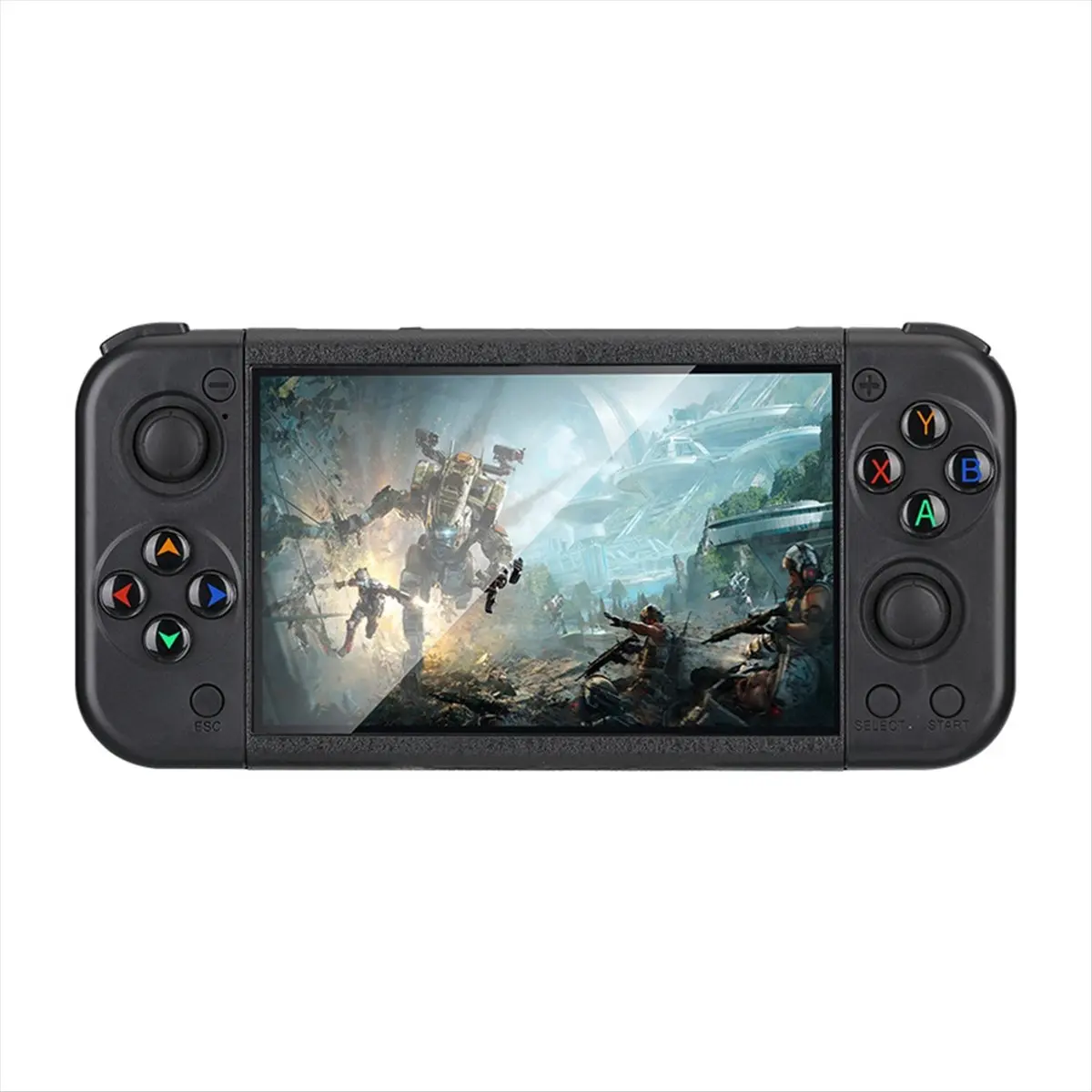 ■★New Arrival Fashion  RG50XX Handheld Retro Game Console 5inch Display 64G 20000+Video Games LINUX 3D Joystick for 19+Simulator