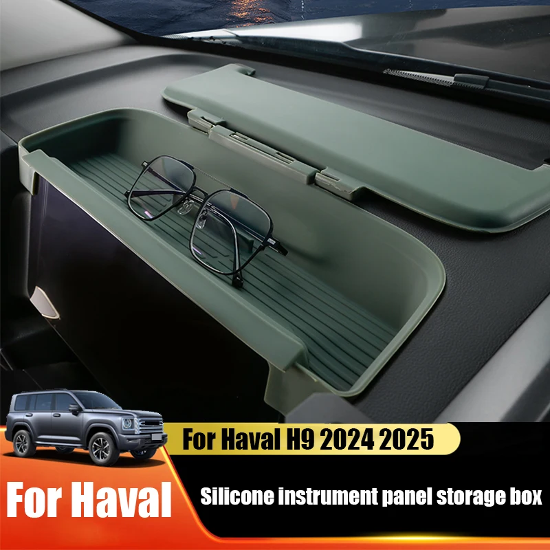 

Силиконовый пылезащитный чехол для ящика для хранения за солнцезащитным козырьком на приборной панели Haval H9 II 2024 2025 2026
